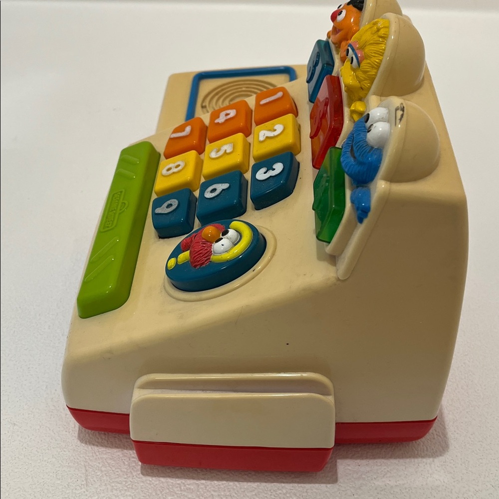 Vintage Sesame Street Cash Register Money Elmo Bert Ernie Cookie Monster - Picture 15 of 15